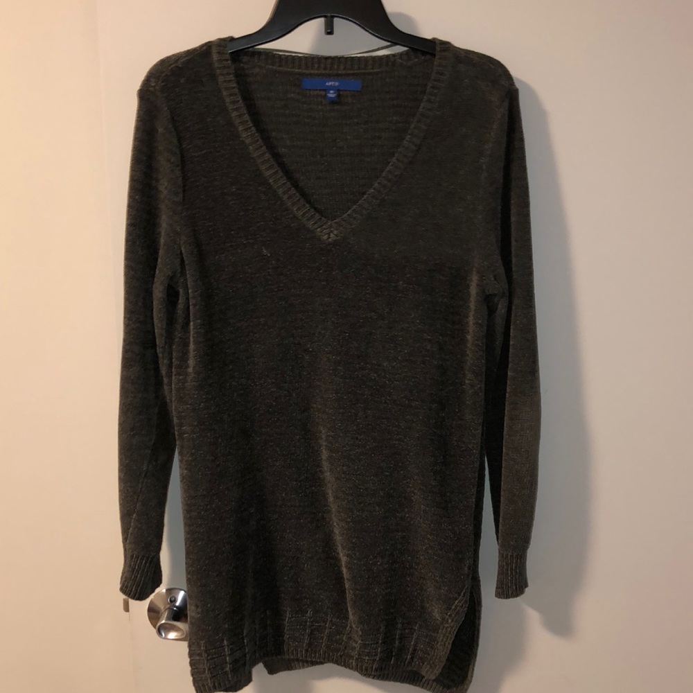 Green sweater